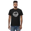 Men's classic tee "Healthy Soil, Healthy Food" ROUND EMBLEM