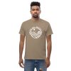 Men's classic tee "Healthy Soil, Healthy Food" ROUND EMBLEM