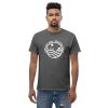 Men's classic tee "Healthy Soil, Healthy Food" ROUND EMBLEM